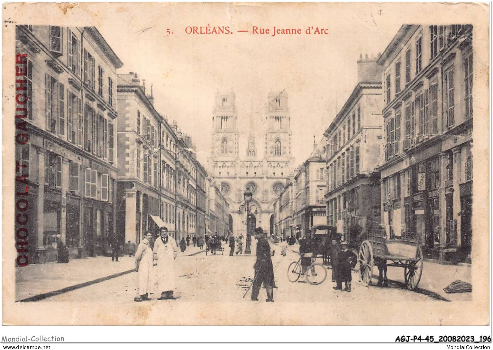 AGJP4-0370-45 - ORLEANS - Rue Jeanne D'arc  - Orleans