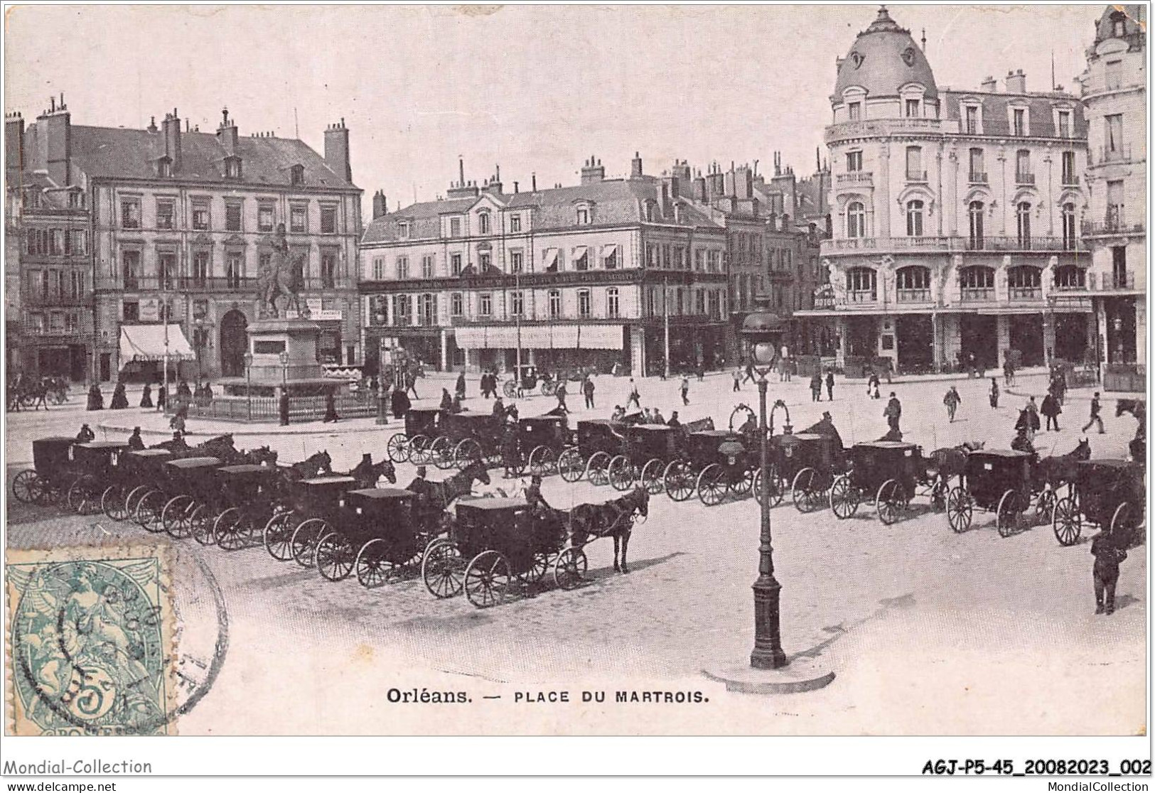 AGJP5-0372-45 - ORLEANS - Place Du Martrois - Orleans