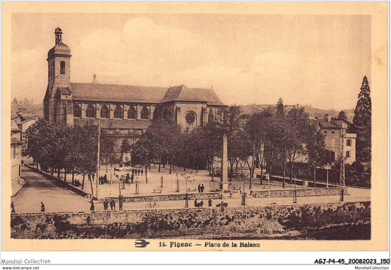 AGJP4-0347-45 - FIGEAC - Place De La Raison  - Other & Unclassified