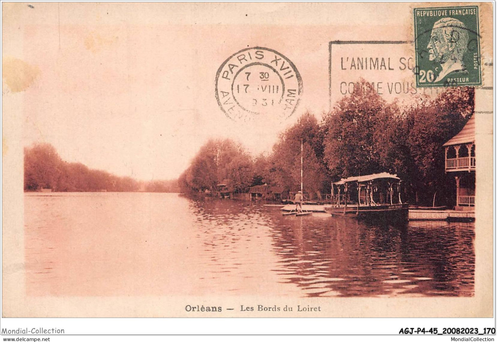 AGJP4-0357-45 - ORLEANS - Les Bords Du Loiret  - Orleans