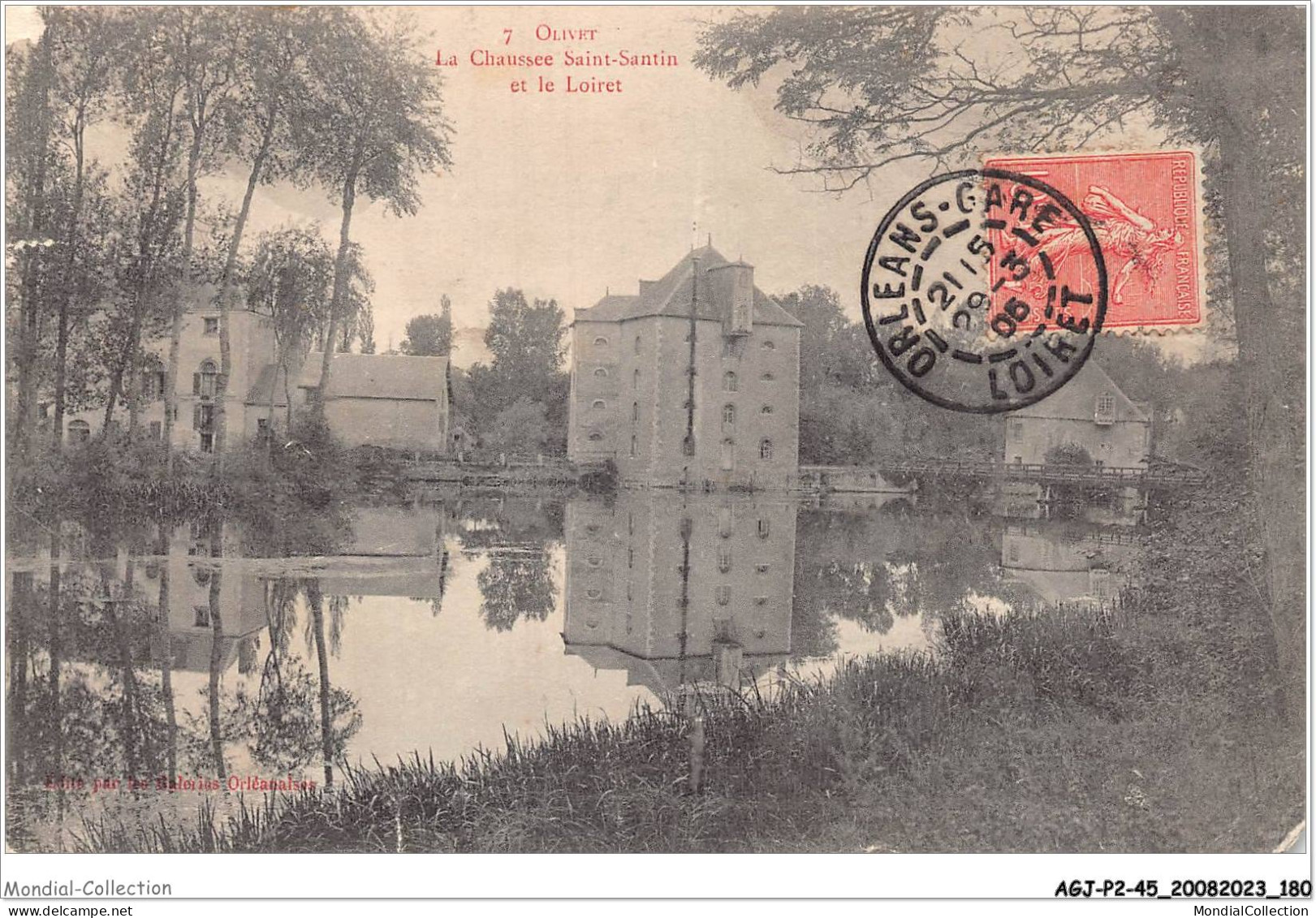 AGJP2-0174-45 - OLIVET - La Chaussee Saint-santin Et Le Loiret  - Orleans