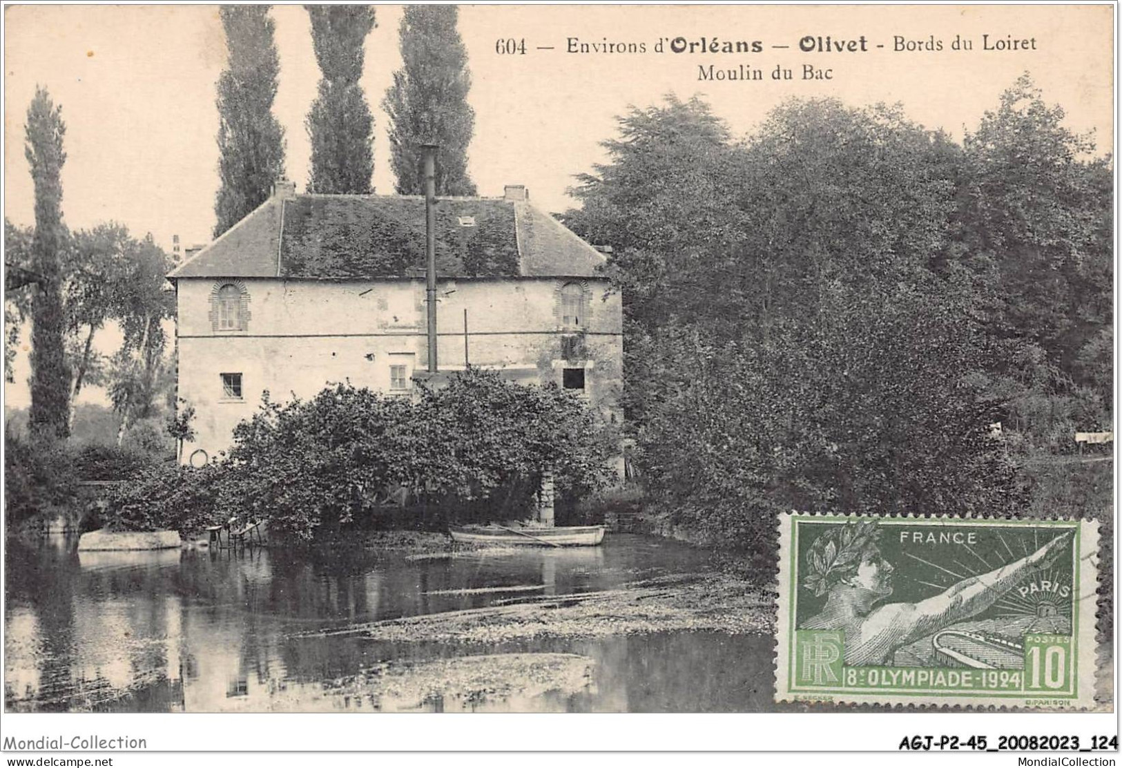 AGJP2-0146-45 - Environs D'ORLEANS - OLIVET - Bords Du Loiret - Moulin Du Bac  - Orleans