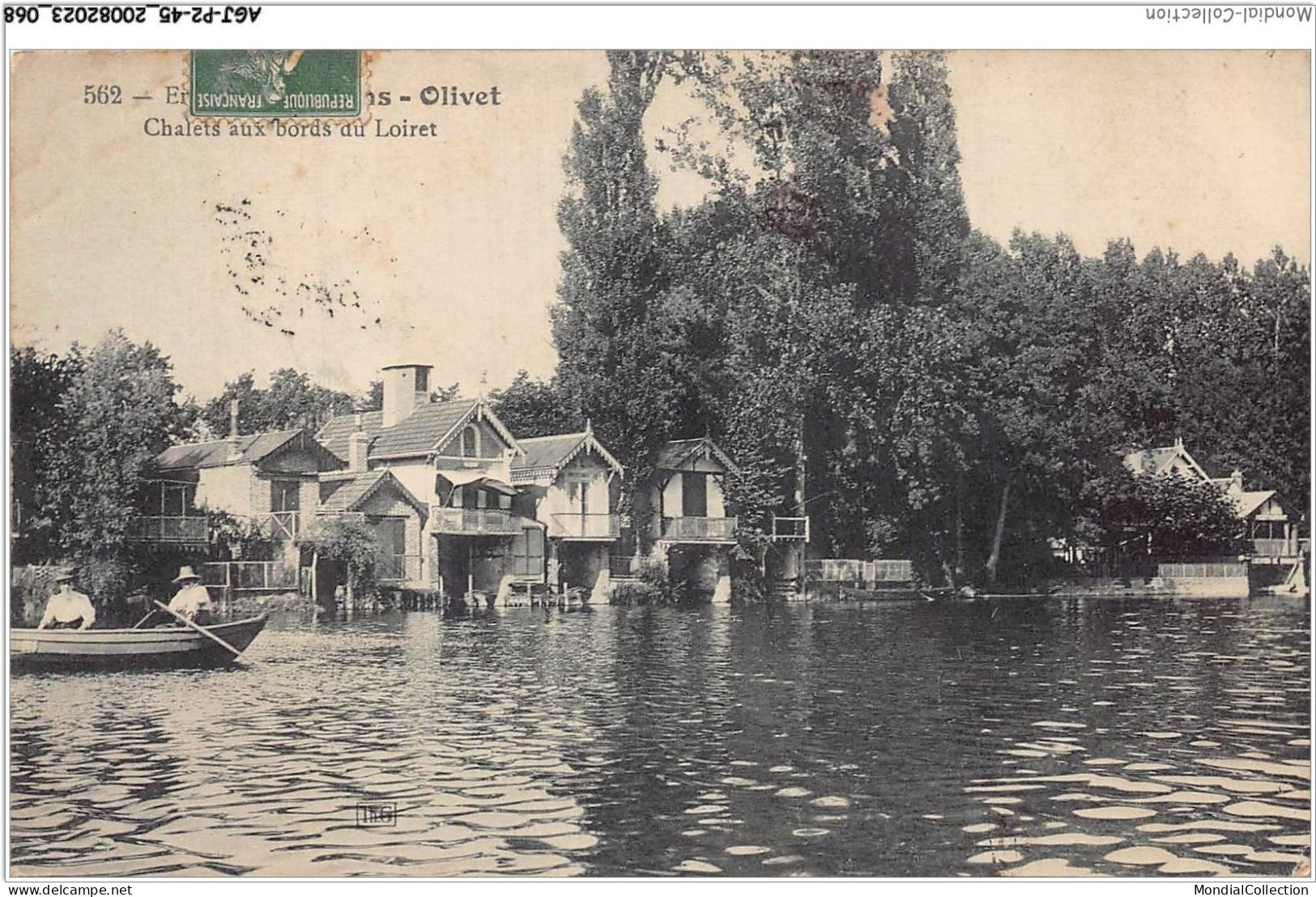 AGJP2-0118-45 - Environs D'ORLEANS - Olivet - Chalets Aux Bords Du Loiret  - Orleans