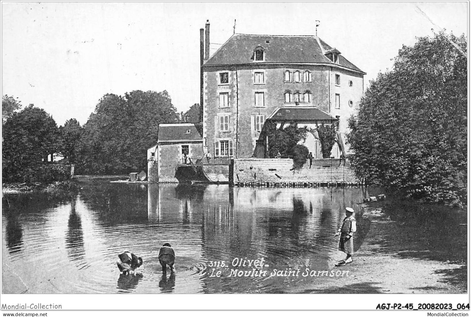 AGJP2-0116-45 - OLIVET - Le Moulin Saint Samson  - Orleans