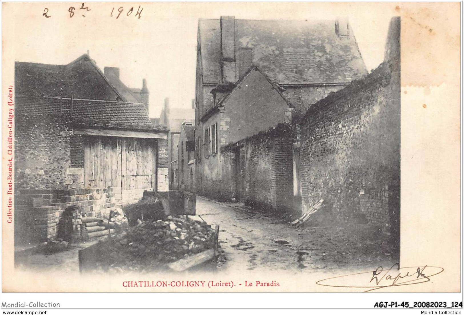 AGJP1-0063-45 - CHATILLON-COLIGNY - Loiret - Le Paradis  - Chatillon Coligny