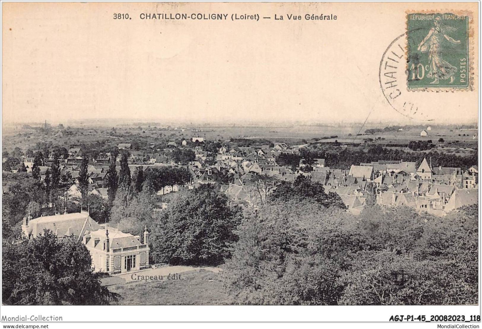 AGJP1-0060-45 - CHATILLON-COLIGNY - Loiret - La Vue Générale  - Chatillon Coligny