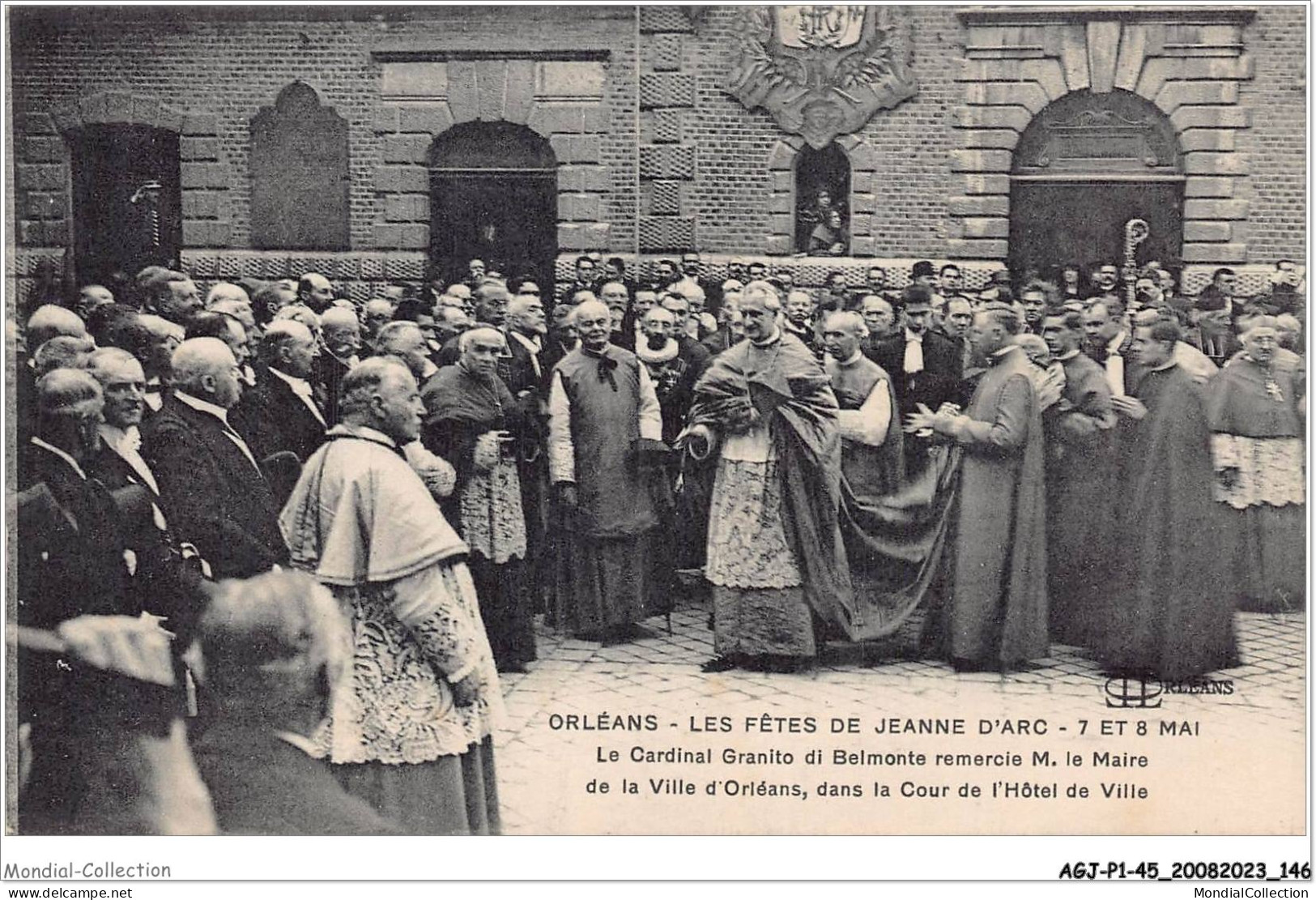 AGJP1-0074-45 - ORLEANS - Les Fêtes De Jeanne D'arc - 7 Et 8 Mai - Le Cardinal Granito  - Orleans