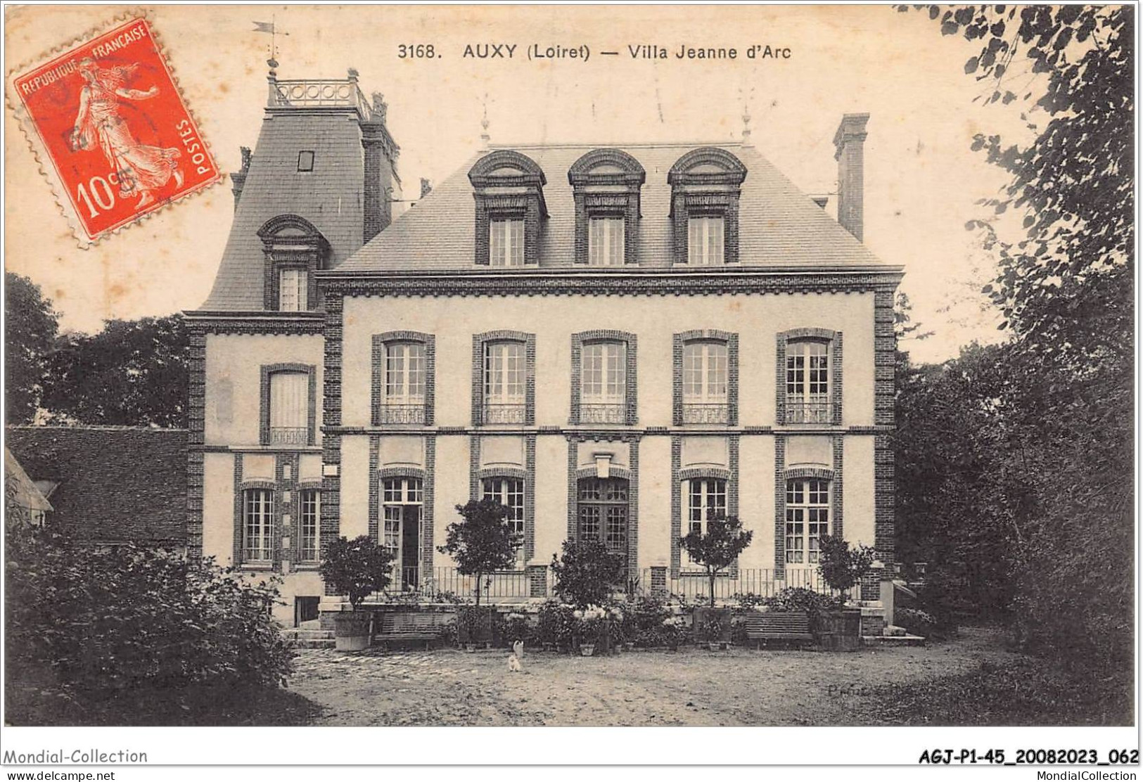 AGJP1-0032-45 - AUXY - Loiret - Villa Jeanne D'arc  - Pithiviers