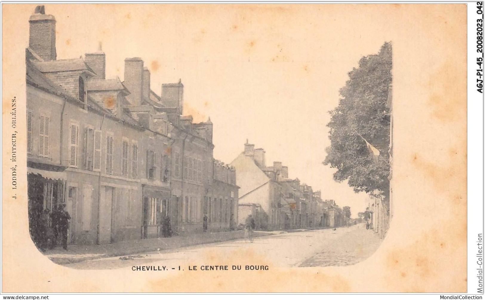 AGJP1-0022-45 - CHEVILLY - Le Centre Du Bourg  - Orleans