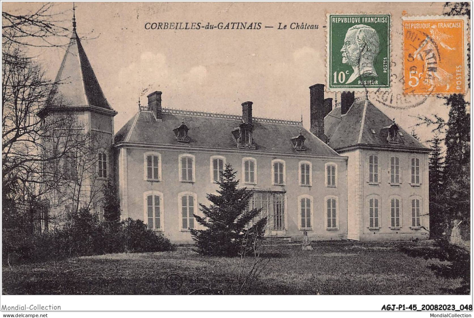 AGJP1-0025-45 - CORBEILLES-DU-GATINAIS - Le Château  - Montargis