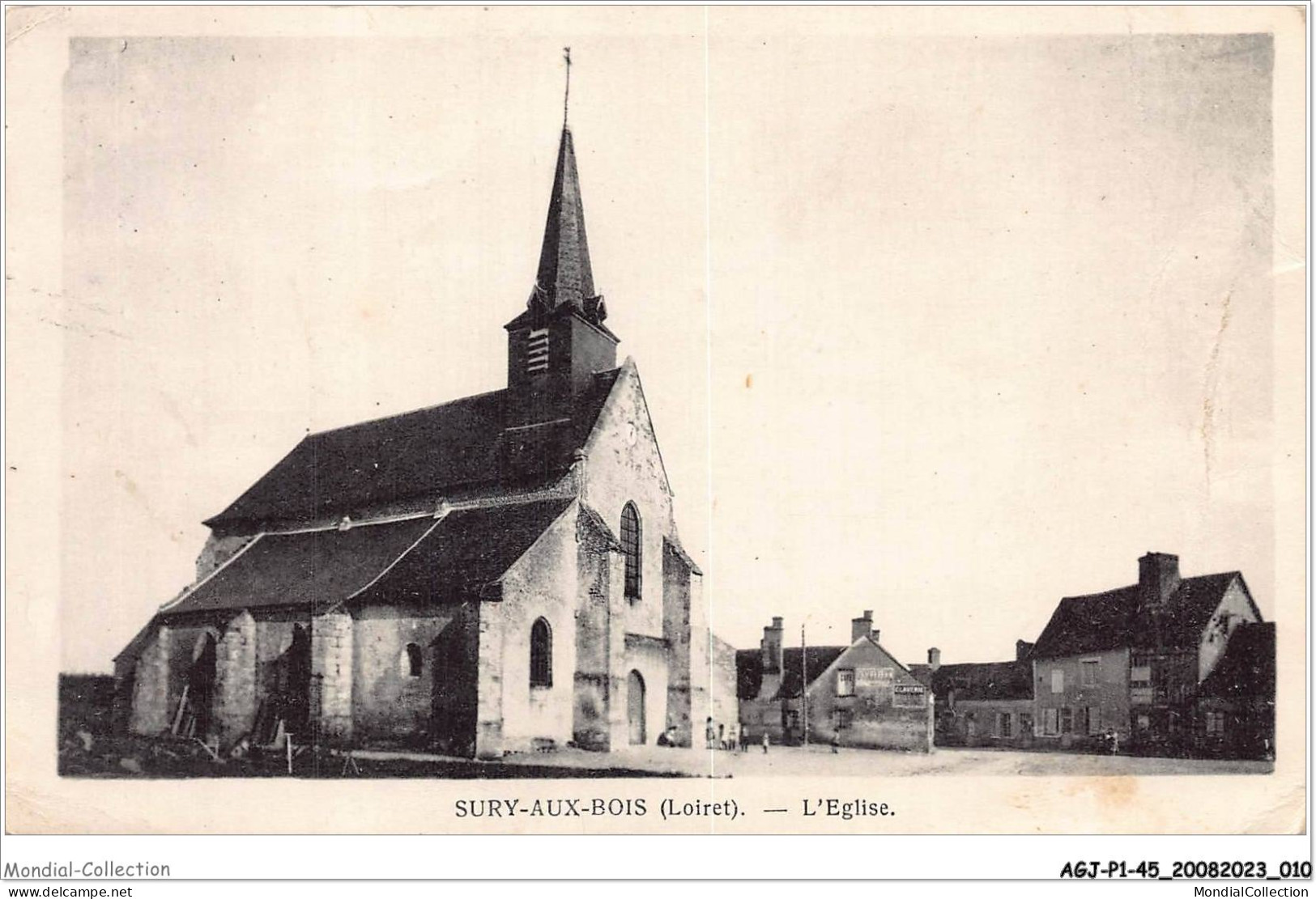 AGJP1-0006-45 - SURY-AUX-BOIS - Loiret - L'église  - Orleans