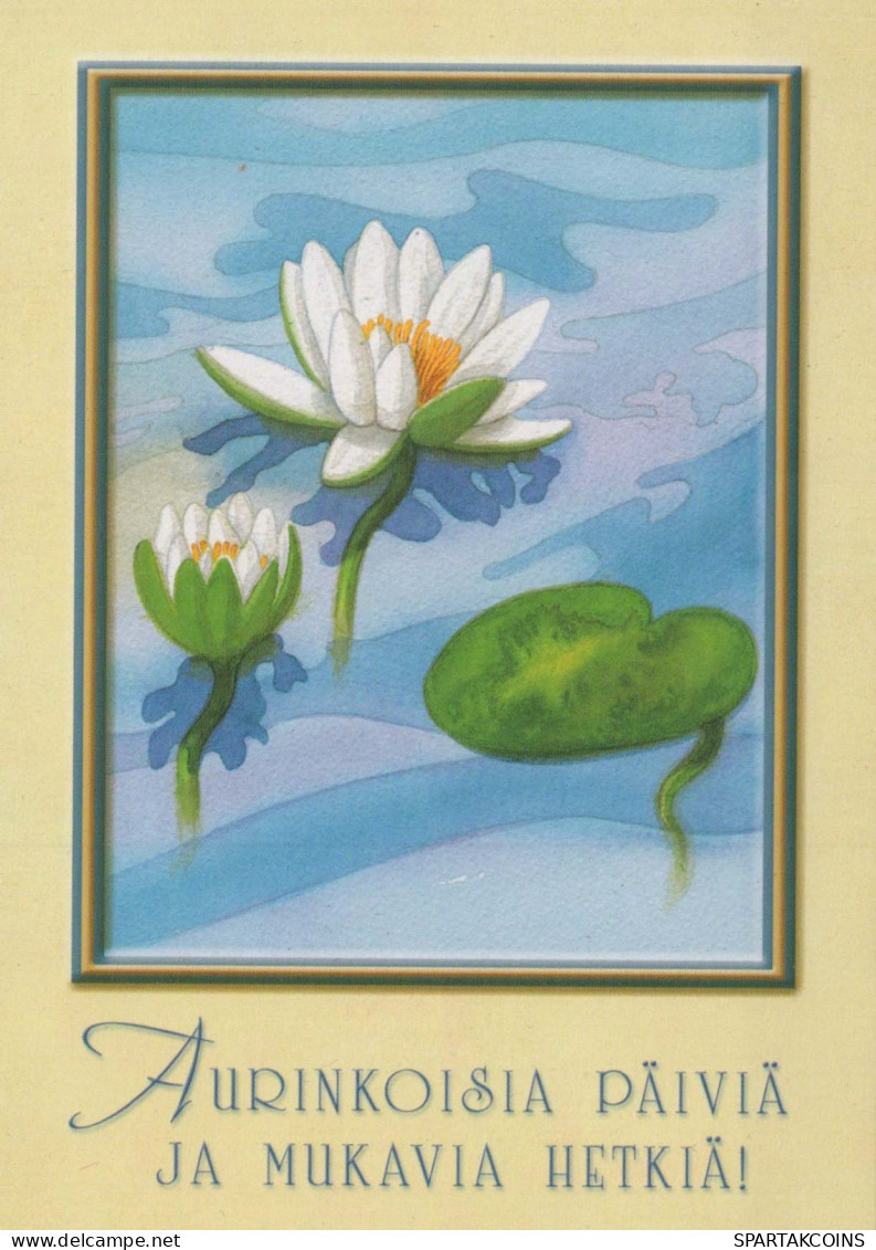 FLOWERS Vintage Postcard CPSM #PAR258.A - Fleurs