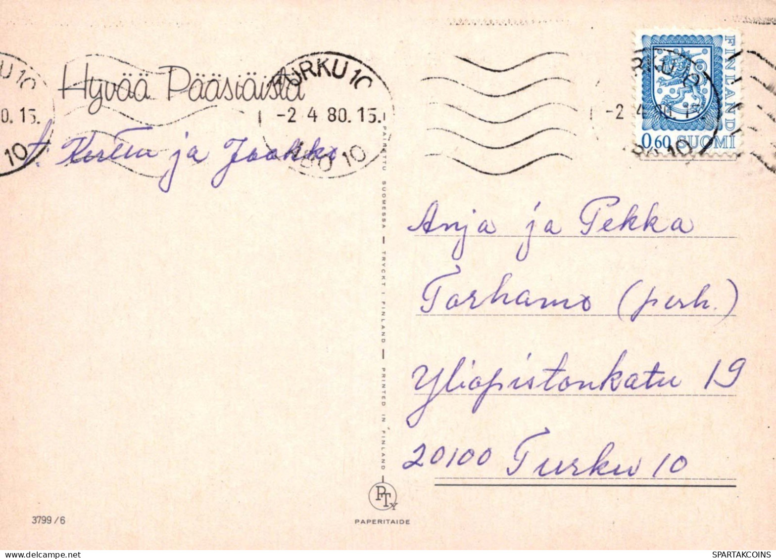 FLORES Vintage Tarjeta Postal CPSM #PAR109.A - Fleurs