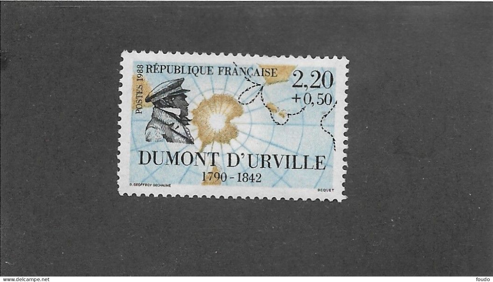 FRANCE 1988 -   N°YT T 2522 - Used Stamps