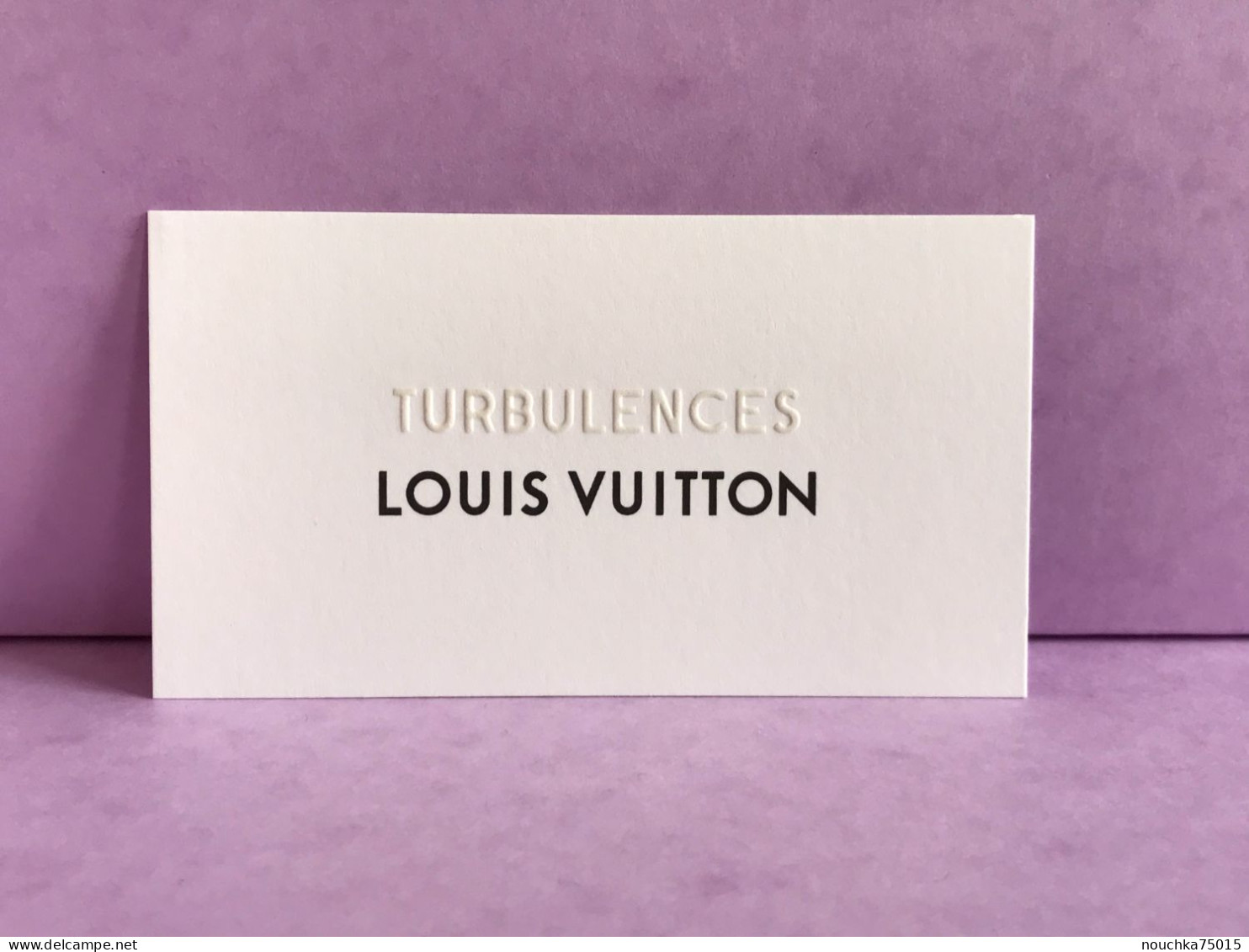 Louis Vuitton - Turbulences - Modernas (desde 1961)