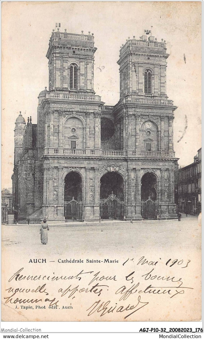 AGJP10-0894-32 - AUCH - Cathédrale Sainte-marie  - Auch