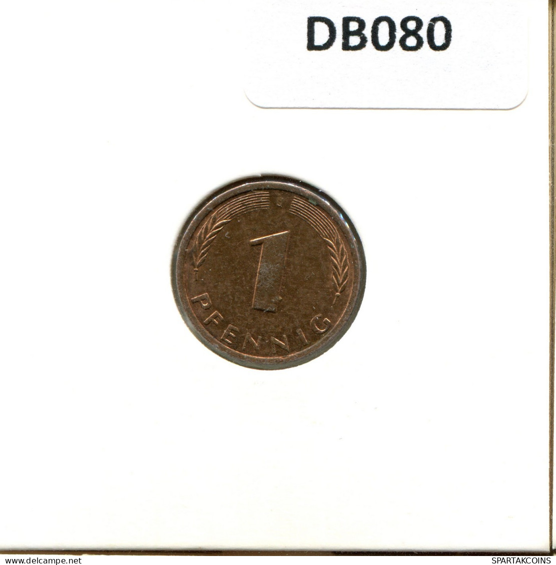 1 PFENNIG 1985 J WEST & UNIFIED GERMANY Coin #DB080.U.A - 1 Pfennig