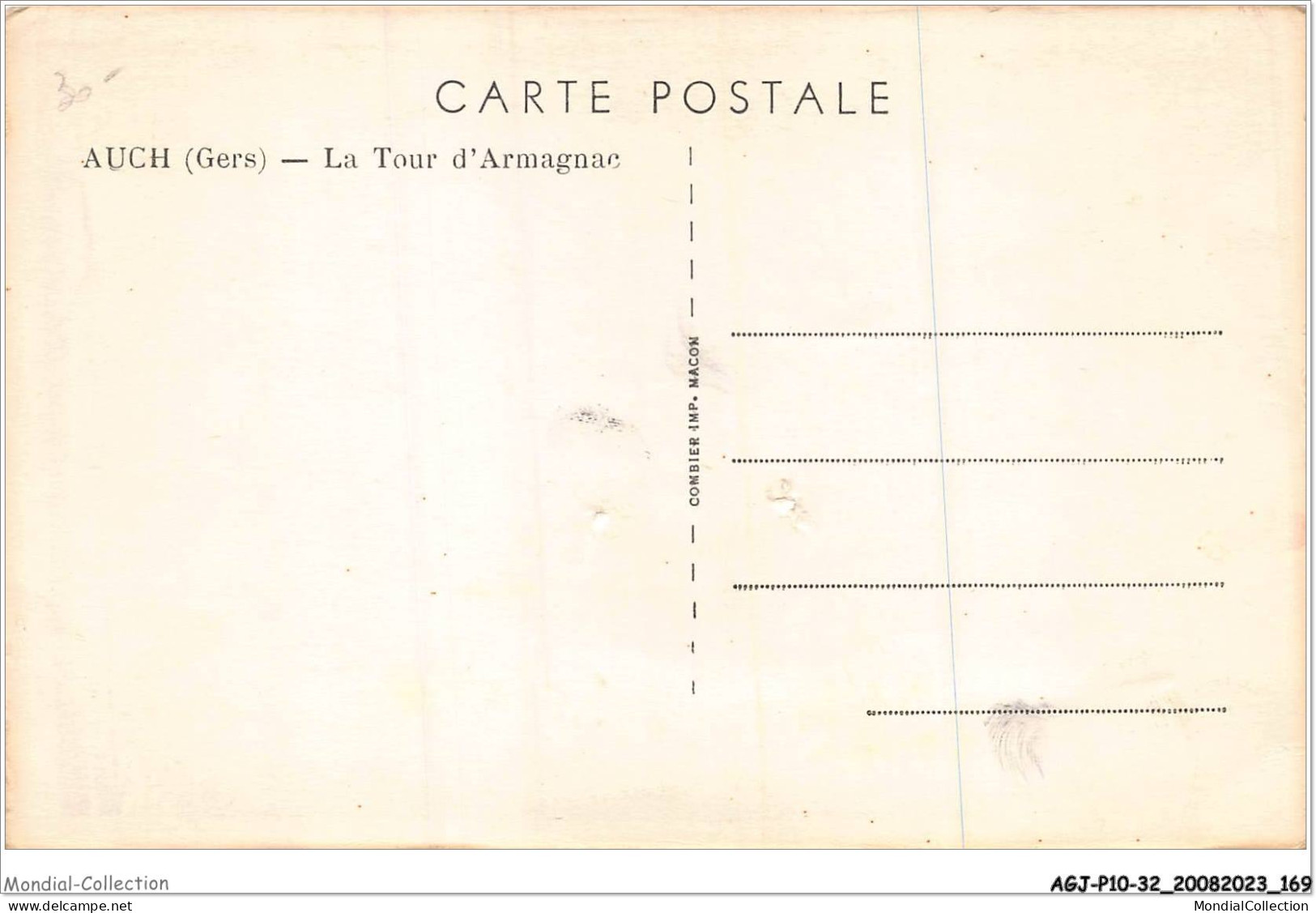 AGJP10-0890-32 - AUCH - Gers - La Tour D'armagnac  - Auch