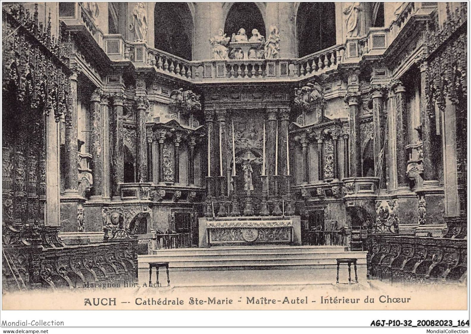 AGJP10-0888-32 - AUCH - Cathédrale Ste-marie - Maitre-autel - Inférieur Du Choeur  - Auch