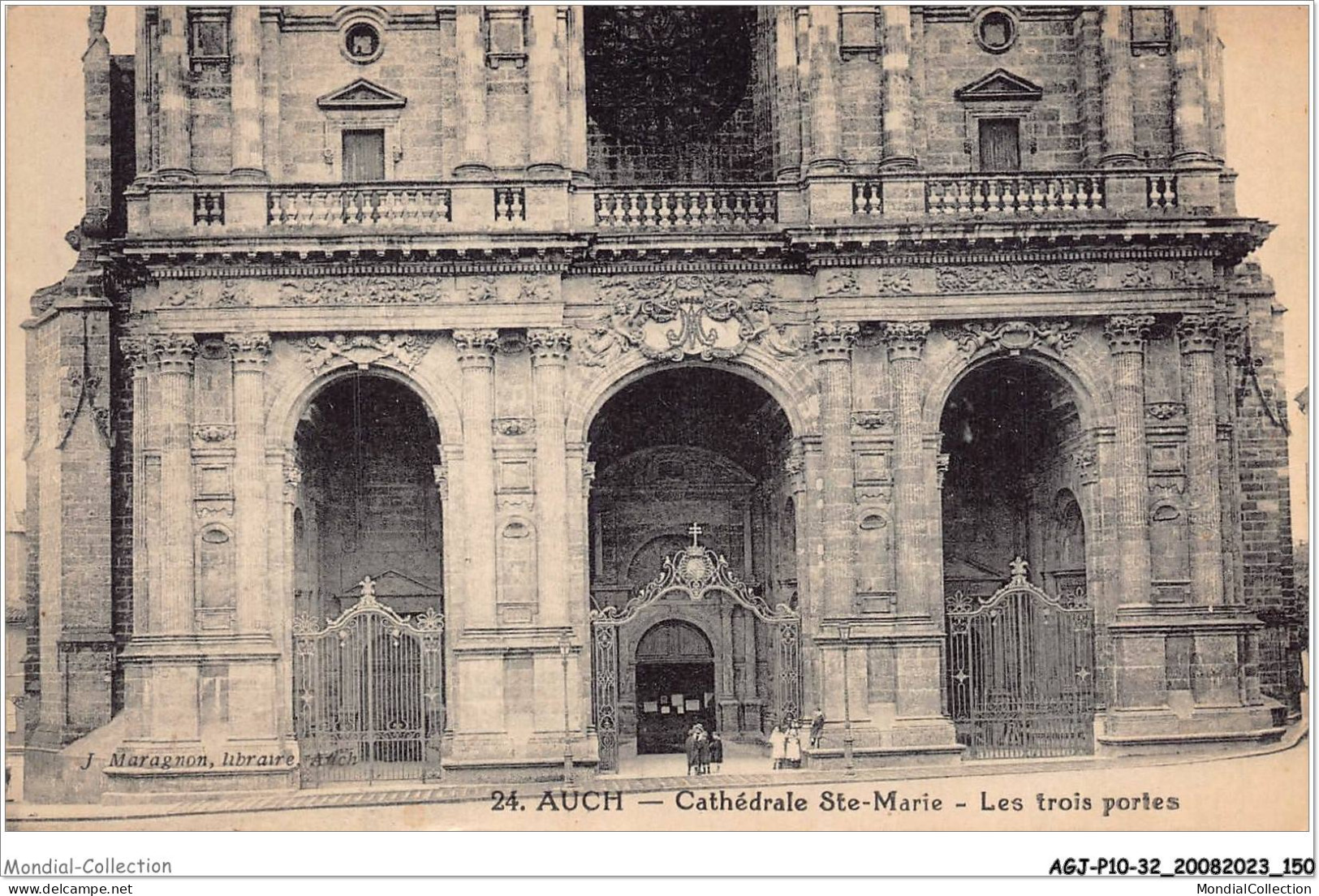 AGJP10-0881-32 - AUCH - Cathédrale Ste-marie - Les Trois Portes - Auch