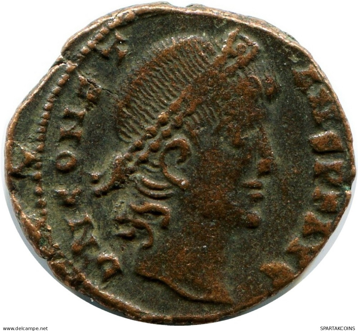 CONSTANS MINTED IN ALEKSANDRIA FOUND IN IHNASYAH HOARD EGYPT #ANC11435.14.D.A - El Impero Christiano (307 / 363)
