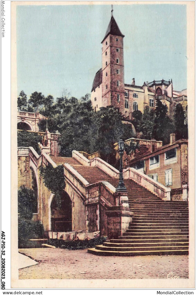 AGJP10-0846-32 - AUCH - Gers - Escalier Monumental - 325 Marches - Construit En 1864 - Auch