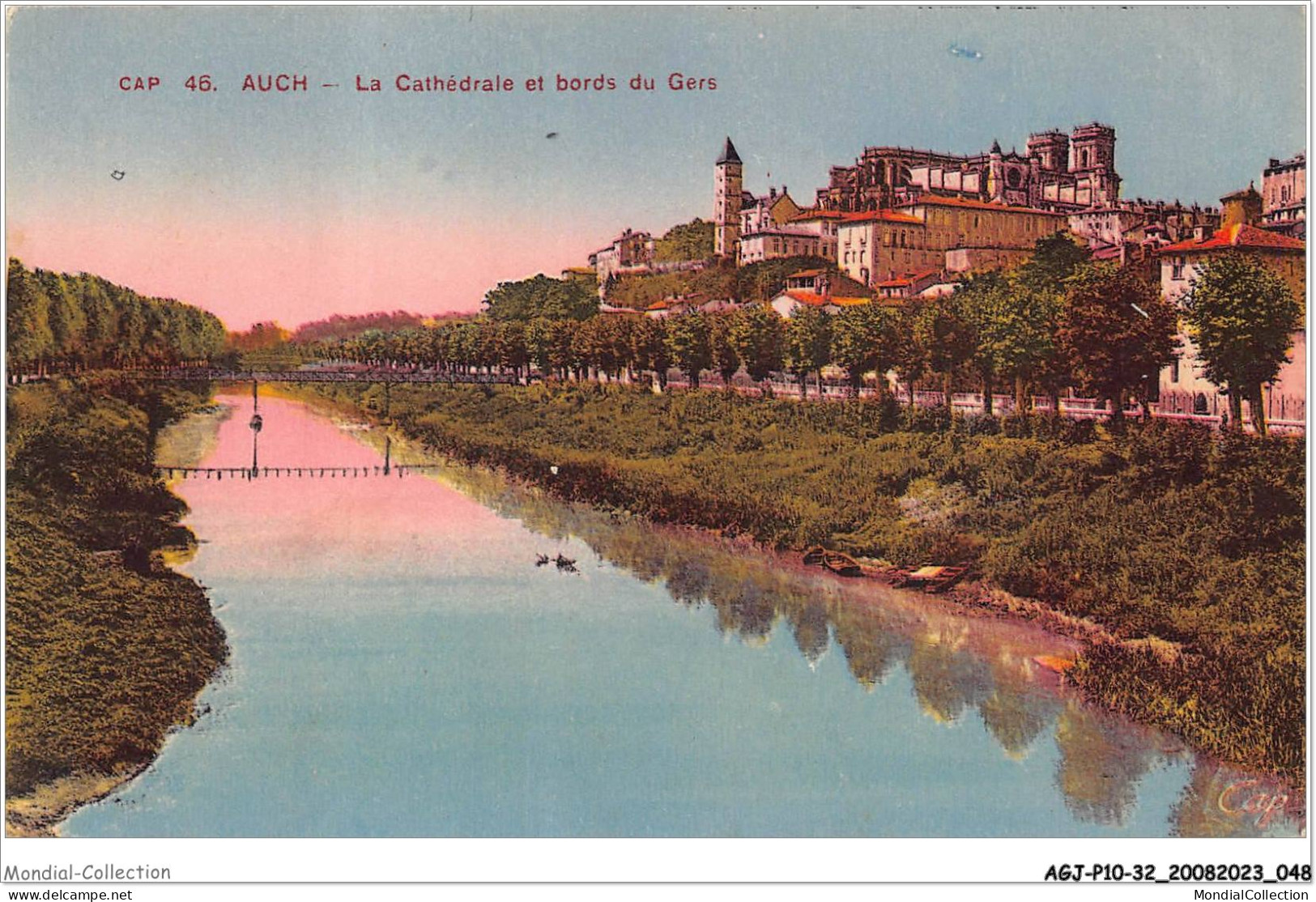 AGJP10-0830-32 - AUCH - La Cathédrale Et Bords Du Gers  - Auch
