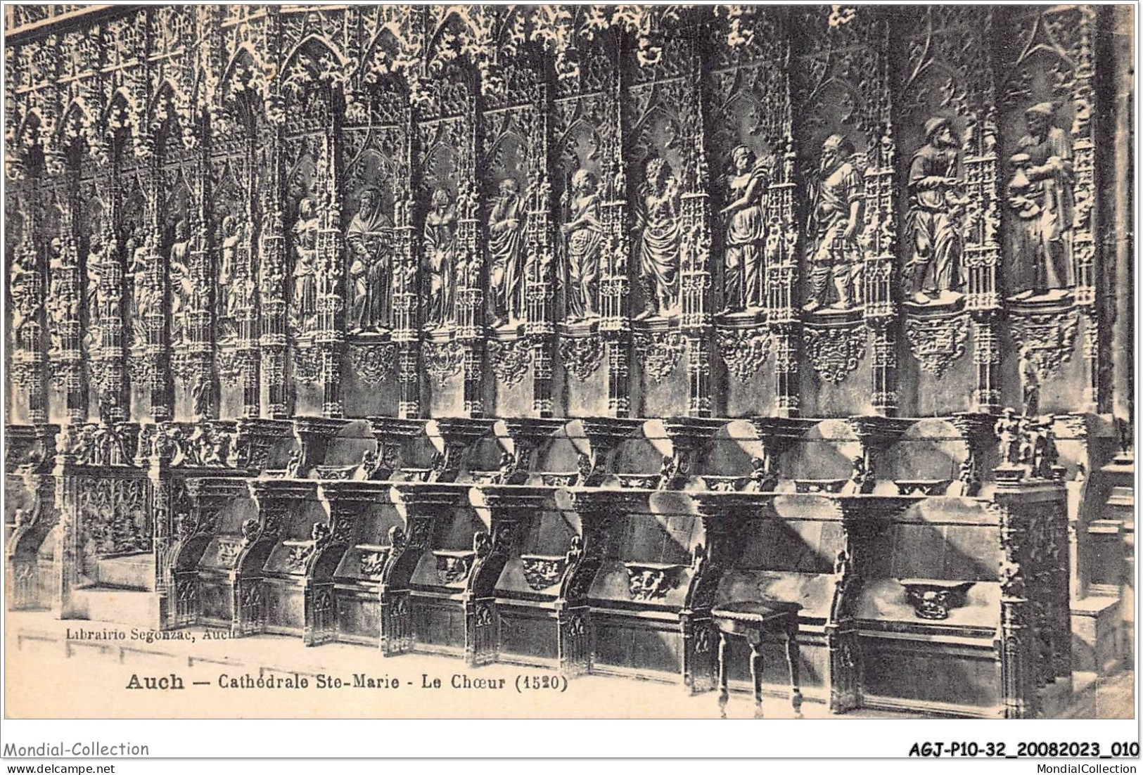 AGJP10-0811-32 - AUCH - Cathédrale Ste-marie - Le Choeur - 1520 - Auch