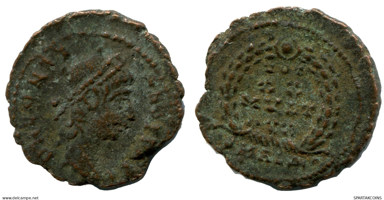 CONSTANTIUS II MINTED IN ALEKSANDRIA FOUND IN IHNASYAH HOARD #ANC10500.14.D.A - L'Empire Chrétien (307 à 363)