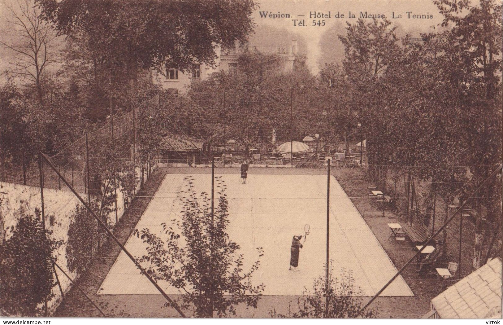 WEPION    1929      Ecrit   Tennis - Profondeville