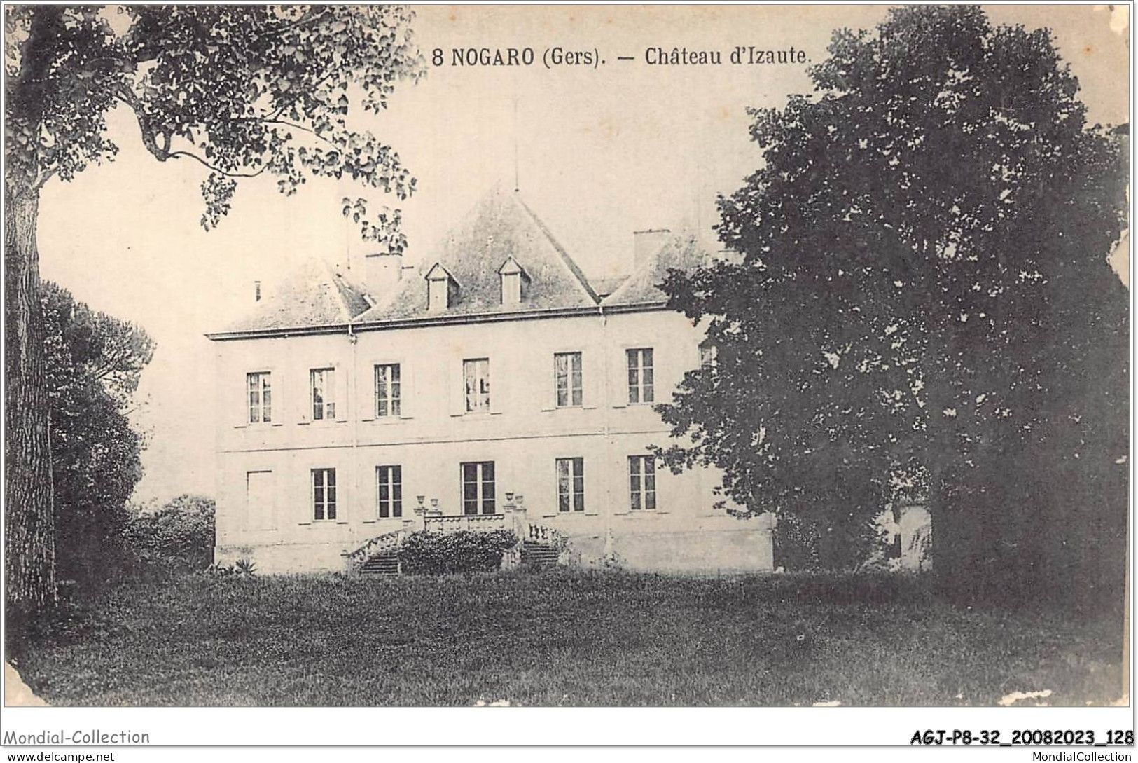 AGJP8-0716-32 - NOGARO - Gers - Chateau D'izaute  - Nogaro