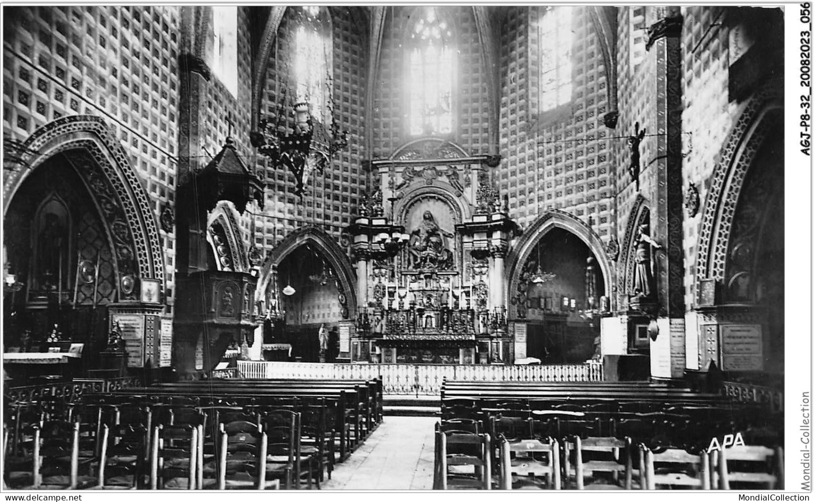 AGJP8-0680-32 - GIMONT - Gers - Intérieur De L'église De Cahuzac  - Sonstige & Ohne Zuordnung