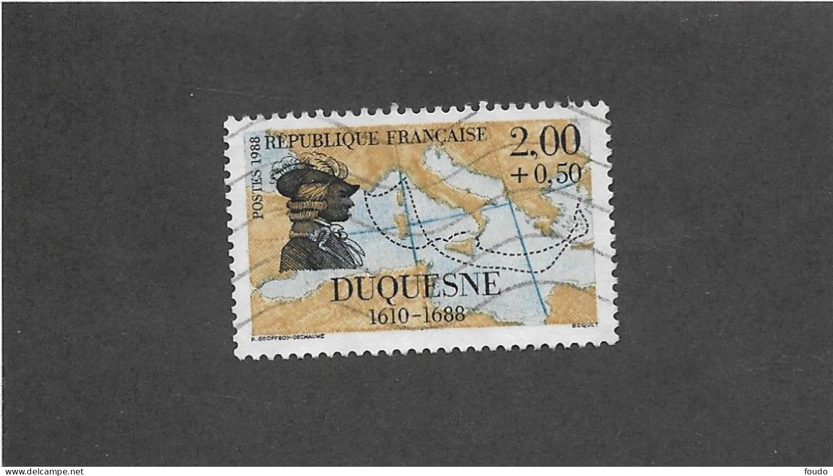 FRANCE 1988 -   N°YT T 2517 - Used Stamps