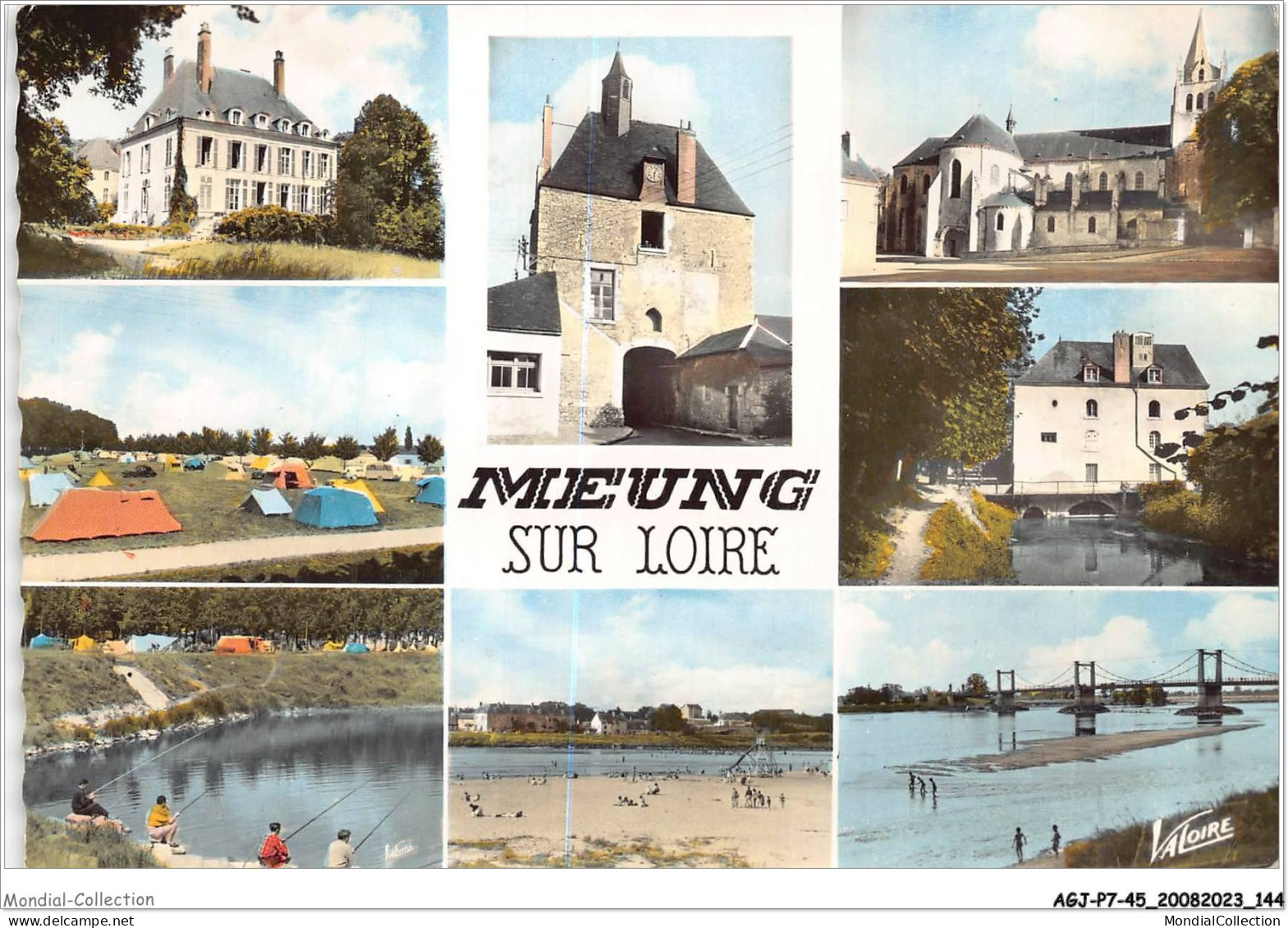 AGJP7-0632-45 - MEUNG  SUR LOIRE - Loiret - Le Chateau - La Porte D'amont - L'église Saint-liphard  - Other & Unclassified