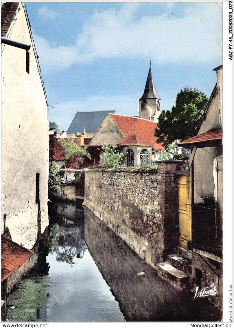 AGJP7-0596-45 - La Vallée Du Loing - CHATILLON-COLIGNY - Loiret - Les Bords Du Loing  - Chatillon Coligny