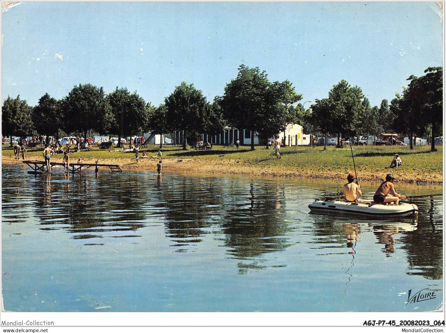 AGJP7-0592-45 - Le Gatinais - DORDIVES - Loiret - La Baignade Au Bord Du Loing  - Dordives