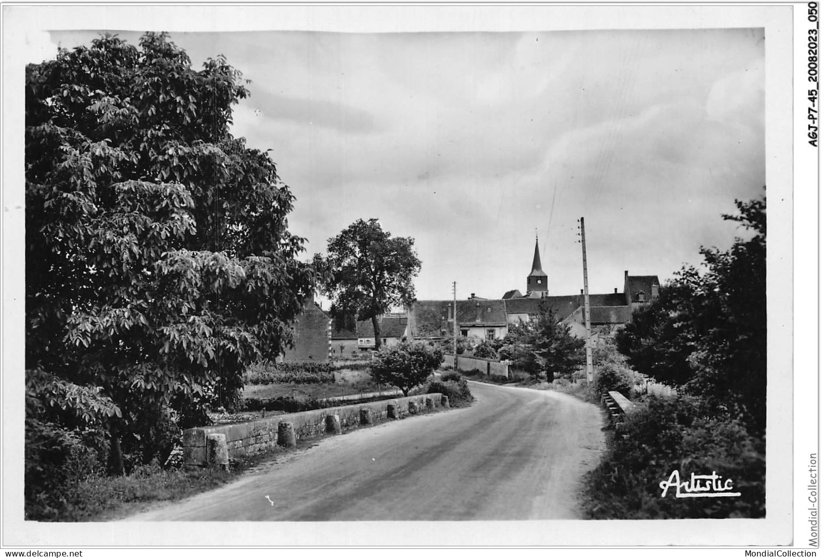 AGJP7-0585-45 - LA CHAPELLE SUR AVEYRON - Loiret - Entrée Du Village  - Andere & Zonder Classificatie