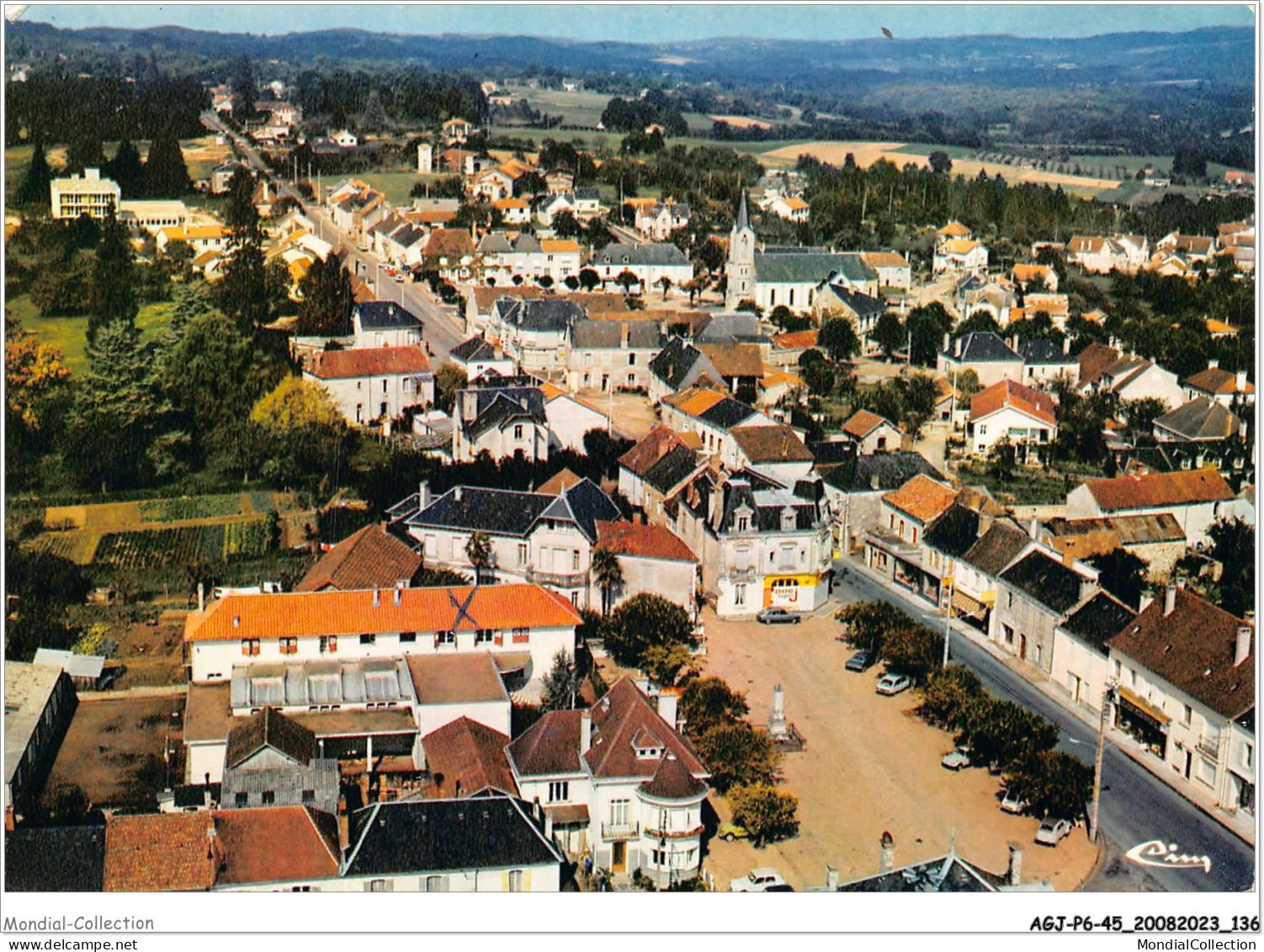 AGJP6-0523-45 - LA COQUILLE - Dordogne - Vue Générale Aérienne - Altri & Non Classificati