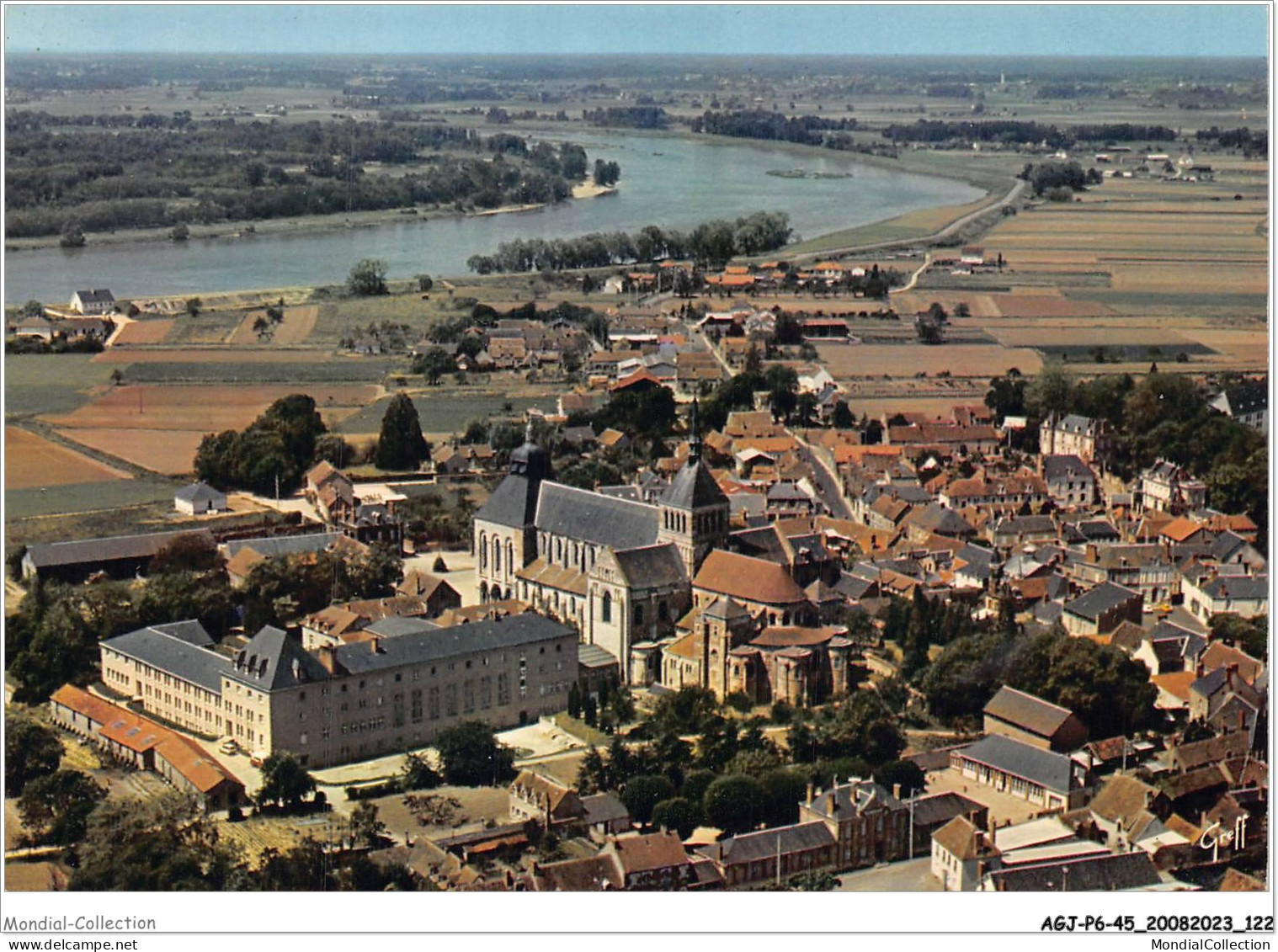 AGJP6-0516-45 - ST BENOIT SUR LOIRE - Loiret - La Basilique  - Autres & Non Classés