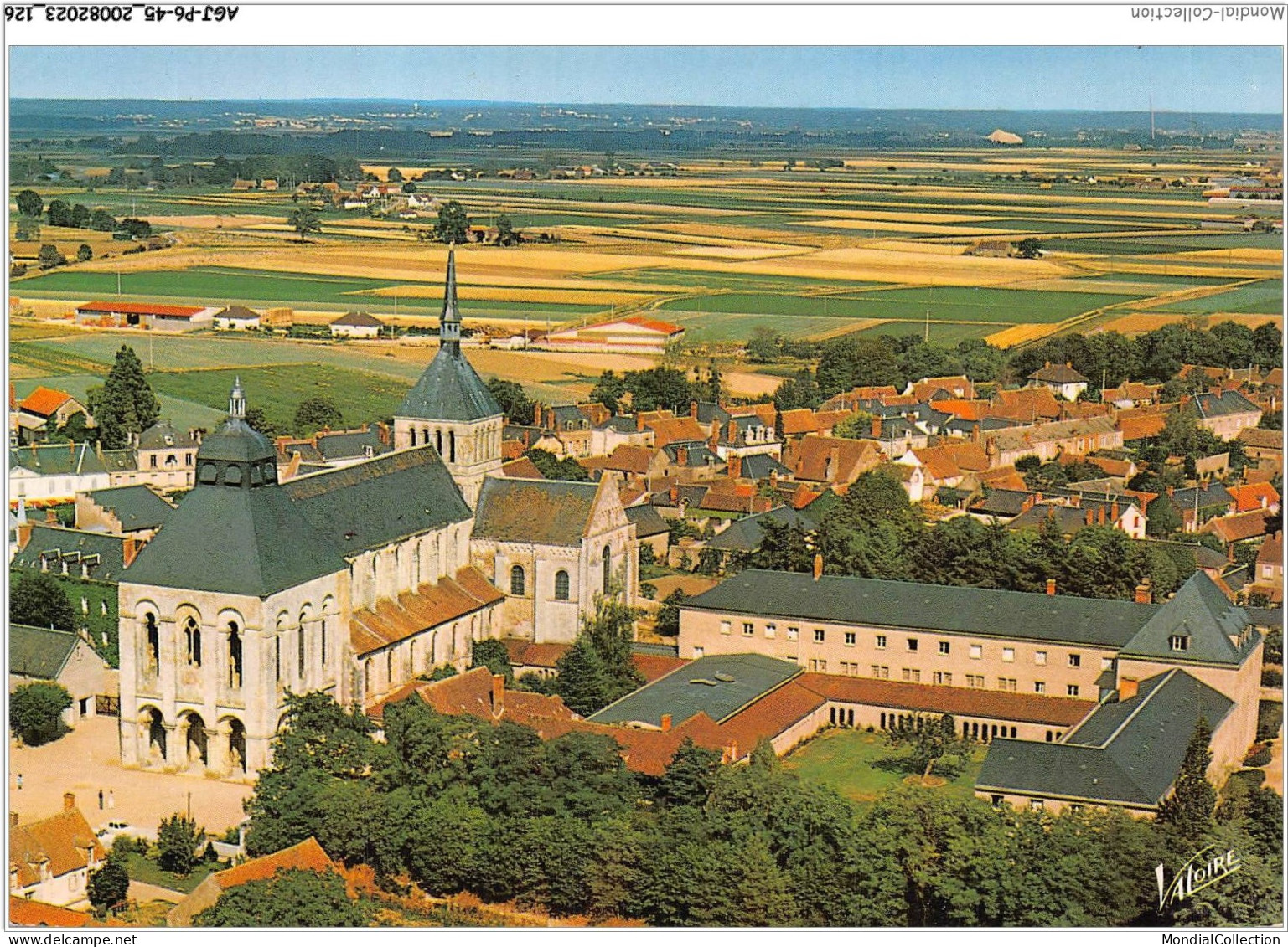 AGJP6-0518-45 - SAINT BENOIT-SUR-LOIRE - Loiret - La Basilique - Vue Aérienne - Autres & Non Classés