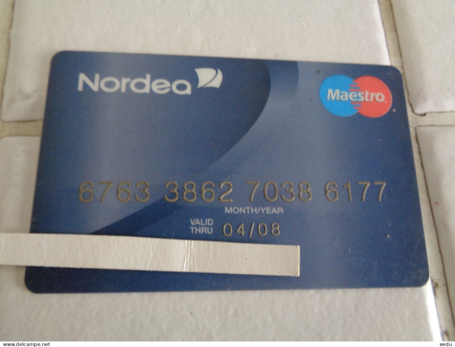 Estonia Bank Card - Cartes De Crédit (expiration Min. 10 Ans)