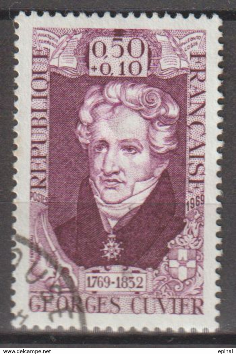 FRANCE : N° 1595 Oblitéré (Georges, Baron Cuvier, Naturaliste) - PRIX FIXE - - Used Stamps