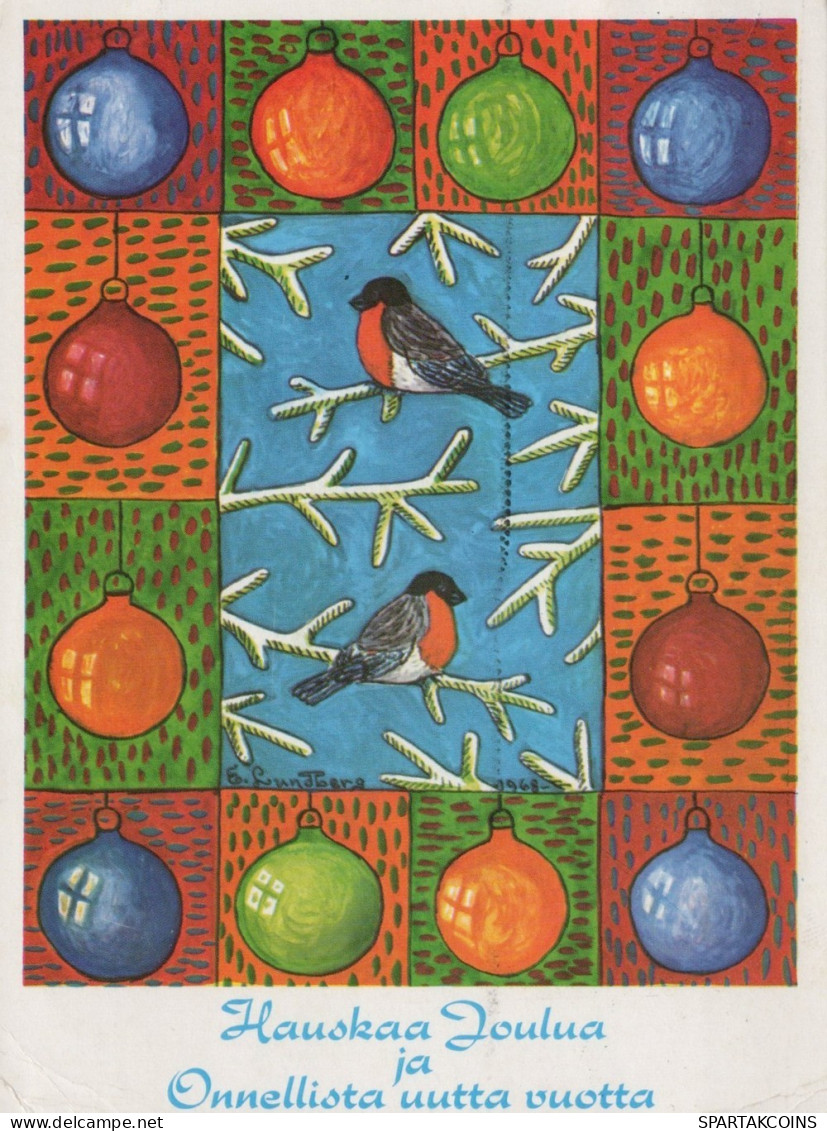 PÁJARO Animales Vintage Tarjeta Postal CPSM #PAN008.A - Birds