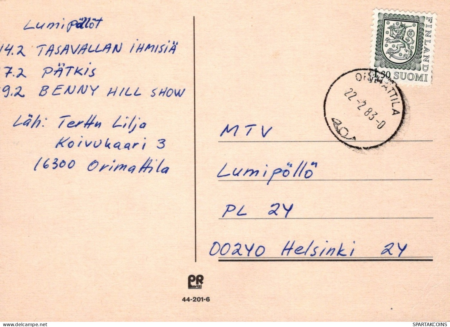 PÁJARO Animales Vintage Tarjeta Postal CPSM #PAM747.A - Vögel