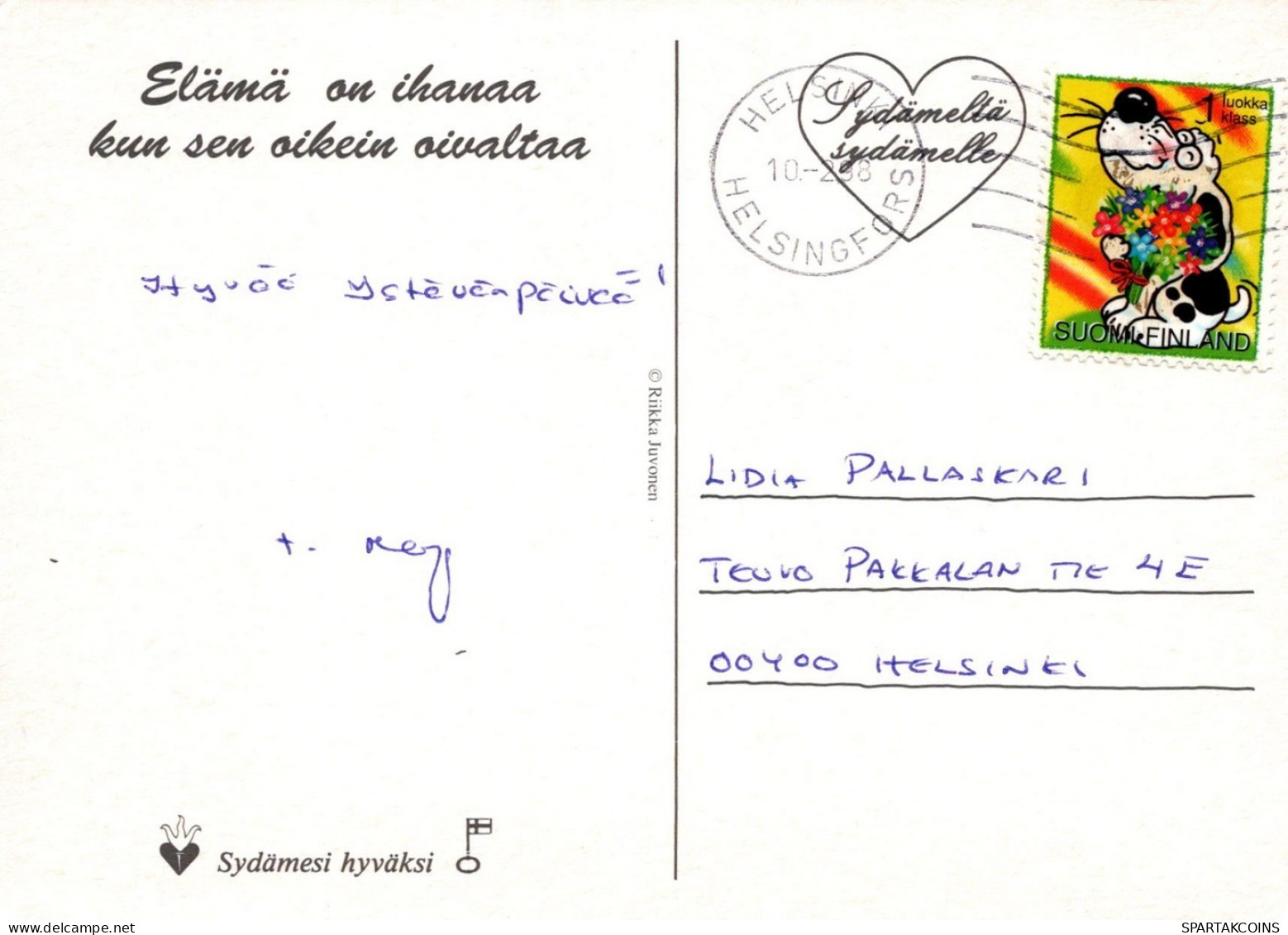 GATO GATITO Animales Vintage Tarjeta Postal CPSM #PAM602.A - Chats