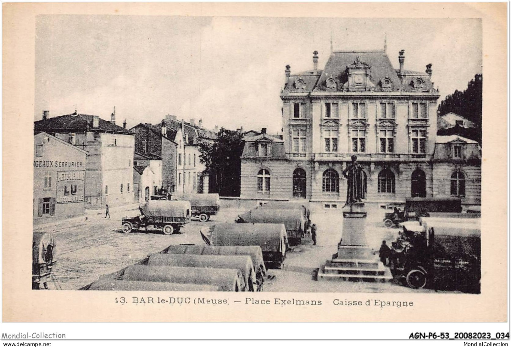 AGNP6-0480-53 - Bar-le-duc - Place Exelman - Caisse D'epargne - Other & Unclassified