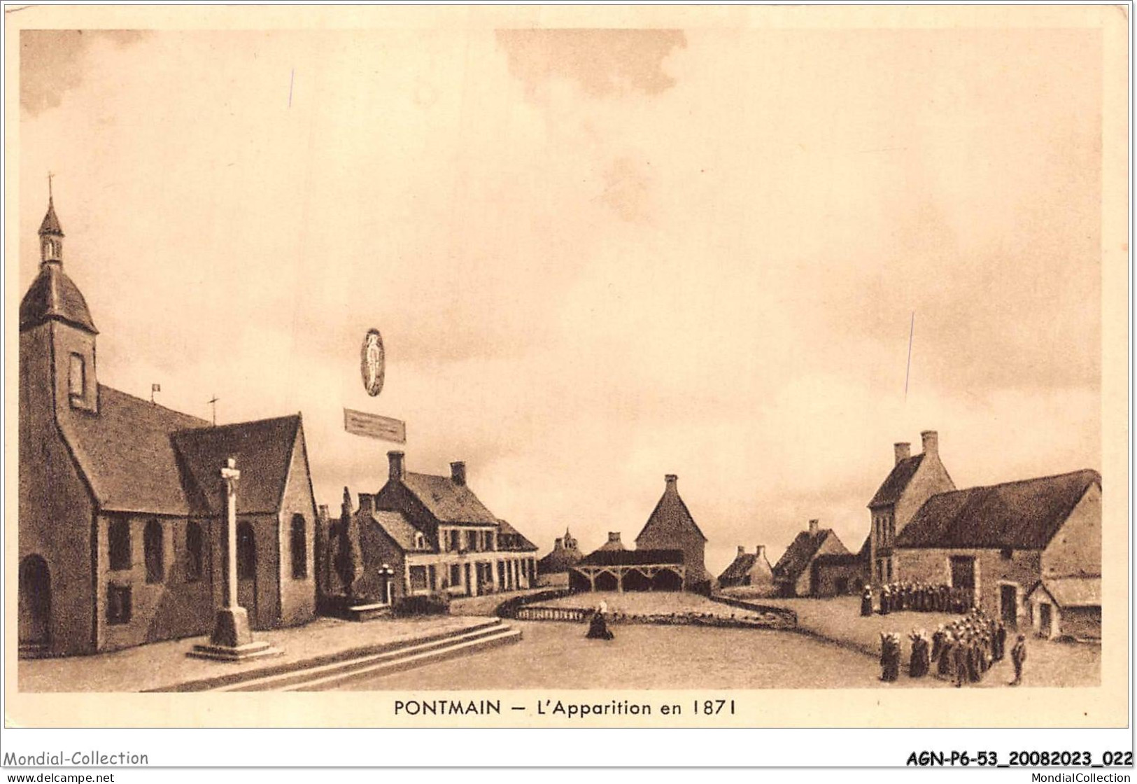 AGNP6-0474-53 - PONTMAIN - L'apparition En 1871 - Pontmain