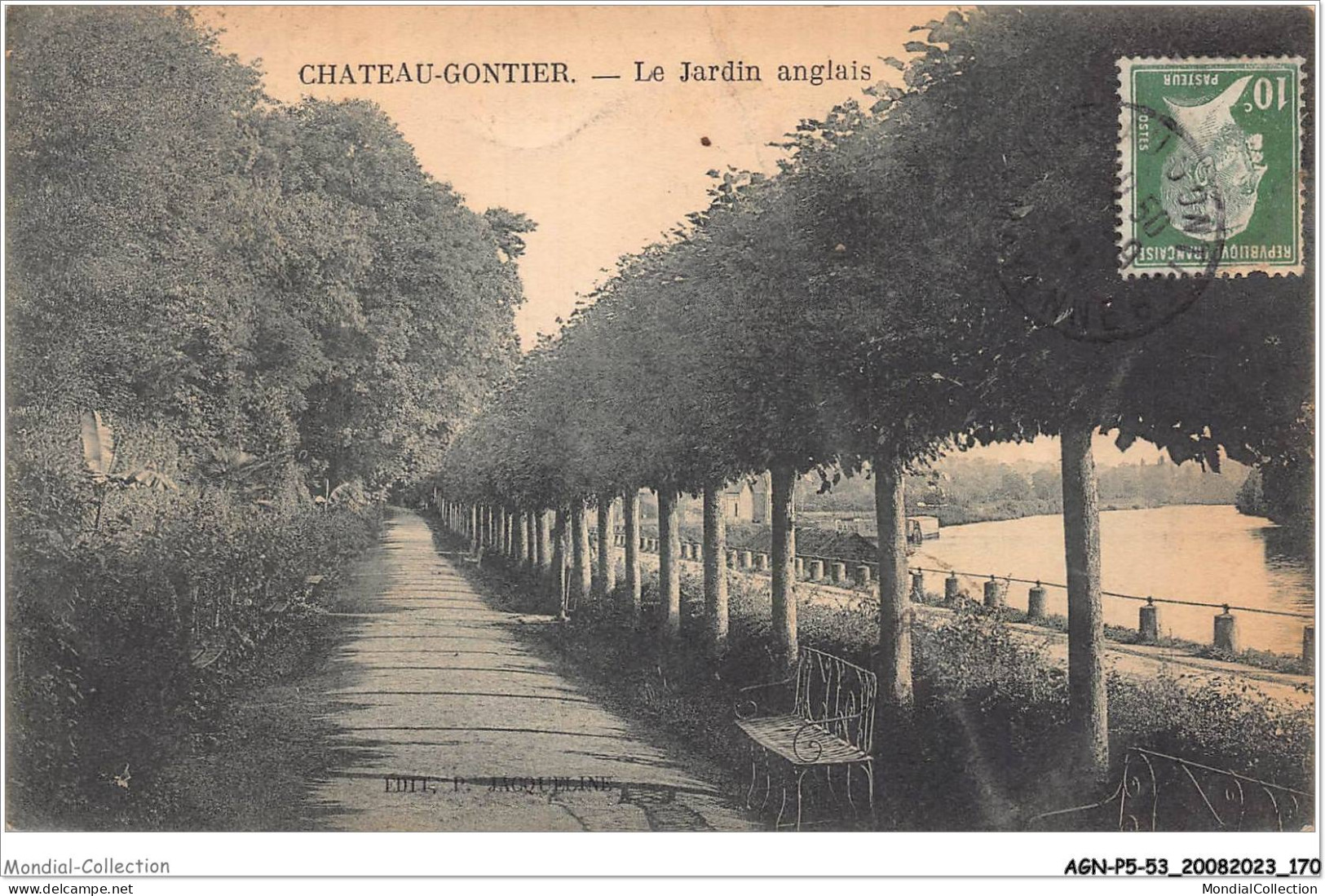 AGNP5-0444-53 - CHATEAU-GONTIER - Le Jardin Anglais - Chateau Gontier