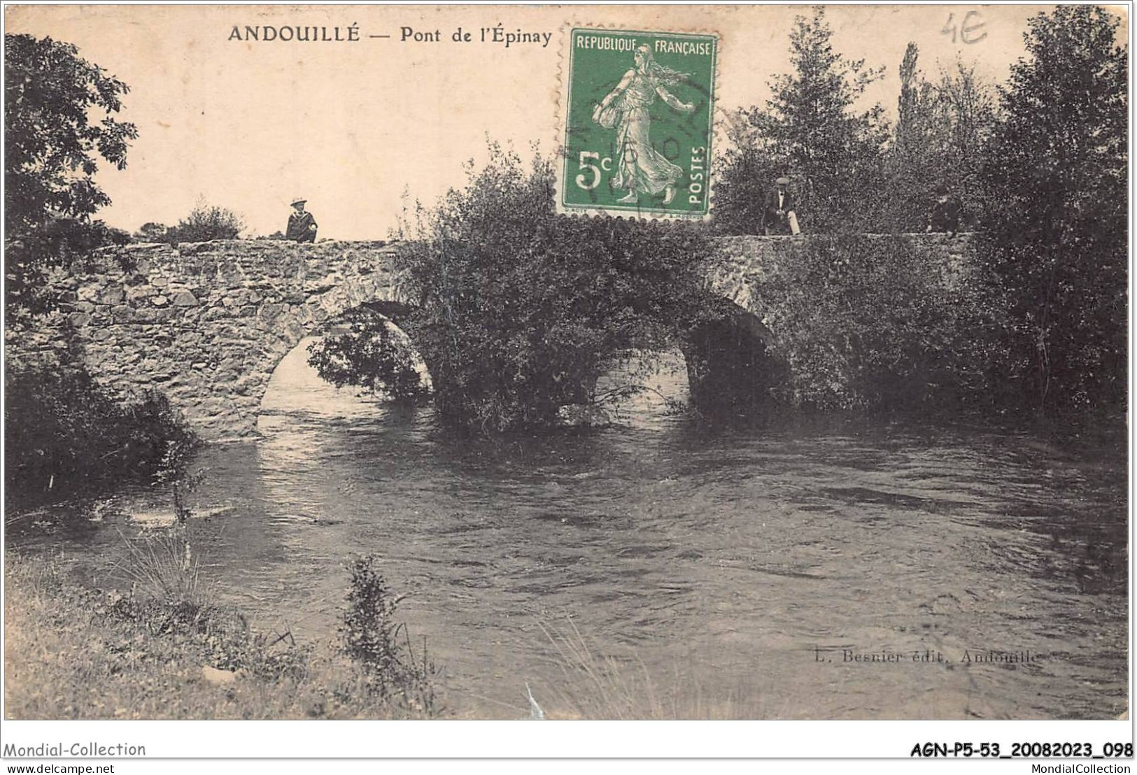 AGNP5-0408-53 - ANDOUILLE - Pont De L'épinay - Ambrieres Les Vallees