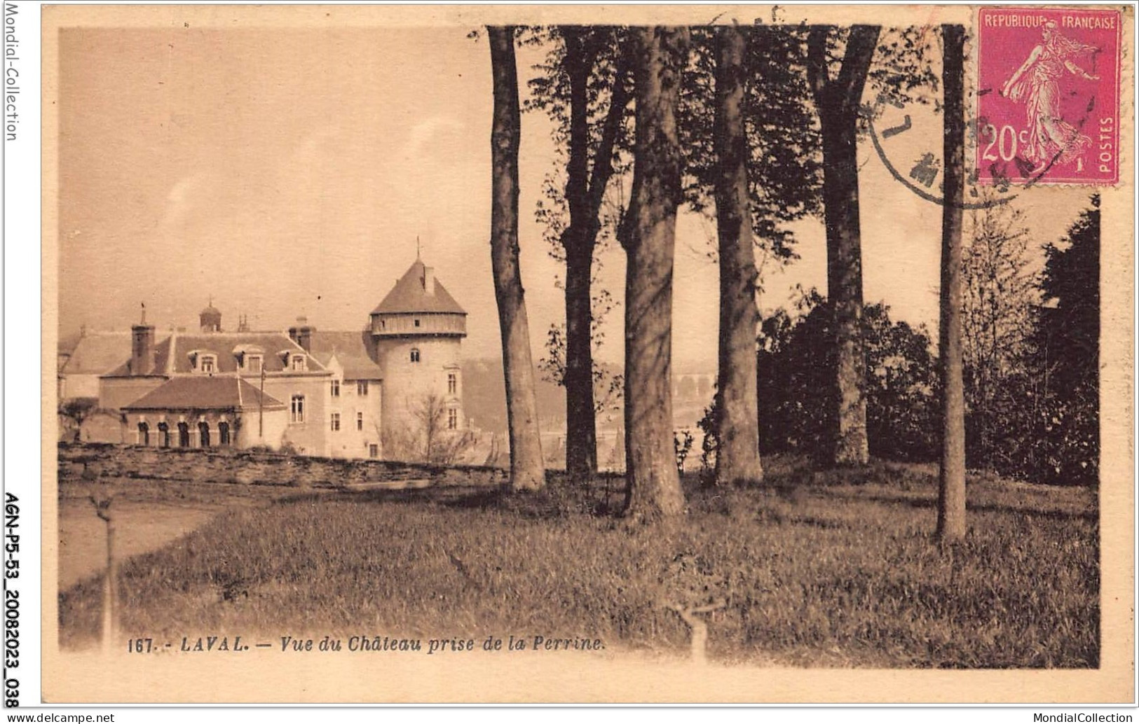 AGNP5-0378-53 - LAVAL - Vue Du Chateau Prise De La Perrine - Laval